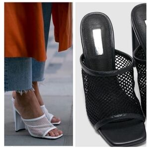 Topshop RYDER mesh MULE sandals s 41(10)